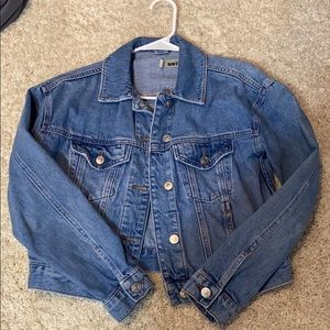 Top shop like new cropped jean jacket!